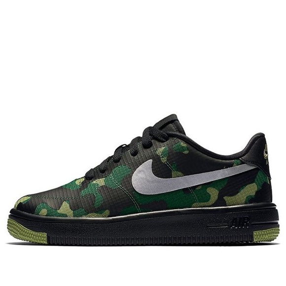 Nike Air Force 1 Ultraforce SE GS 'Camo Ripstop' 859340-002 Youth Size 6.5 - Picture 3 of 15